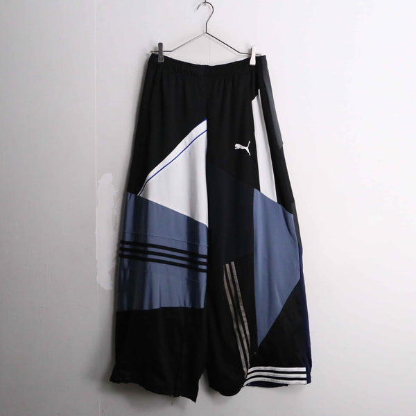 remake "再構築" asymmetry HAKAMA track pants