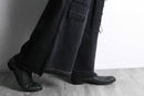 ''Re:make''black wide pants