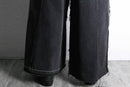 ''Re:make''black wide pants