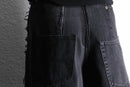 ''Re:make''black wide pants