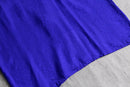 vivid purple python design silk open collar shirt