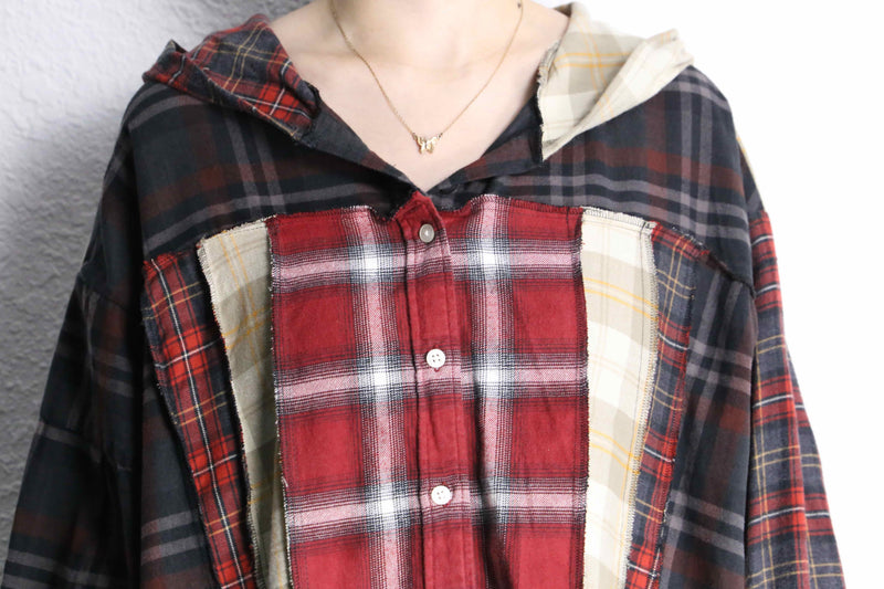 "Re:make" docking check hoodie