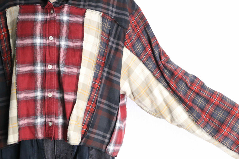 "Re:make" docking check hoodie