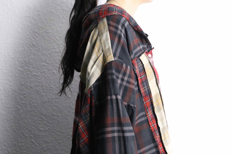 "Re:make" docking check hoodie
