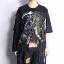 "Re:make" different skulls docking asymmetry Tee