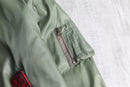 "Re:make"knit layered MA-1