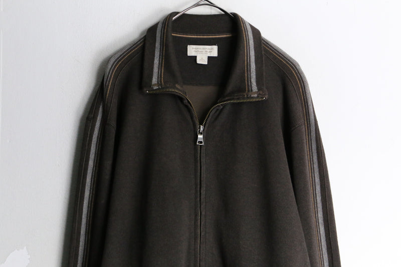 “BANANA REPUBLIC” double zip sweat