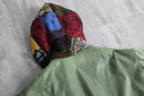"Re:make"knit layered MA-1