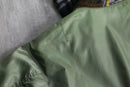 "Re:make"knit layered MA-1