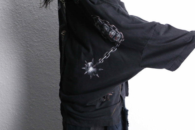 "Re:make" different skulls docking asymmetry Tee