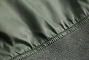 "Re:make"knit layered MA-1