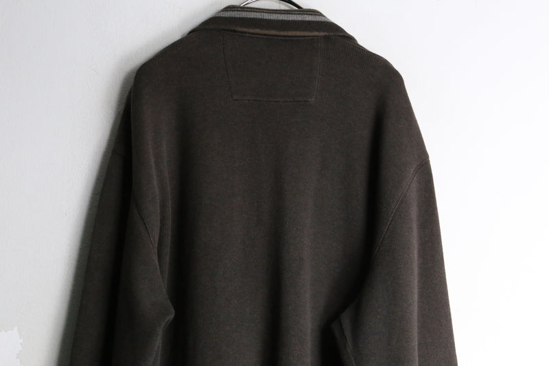 “BANANA REPUBLIC” double zip sweat