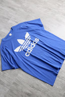 “adidas”double-sided print tee