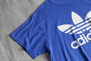 “adidas”double-sided print tee