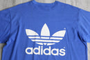 “adidas”double-sided print tee
