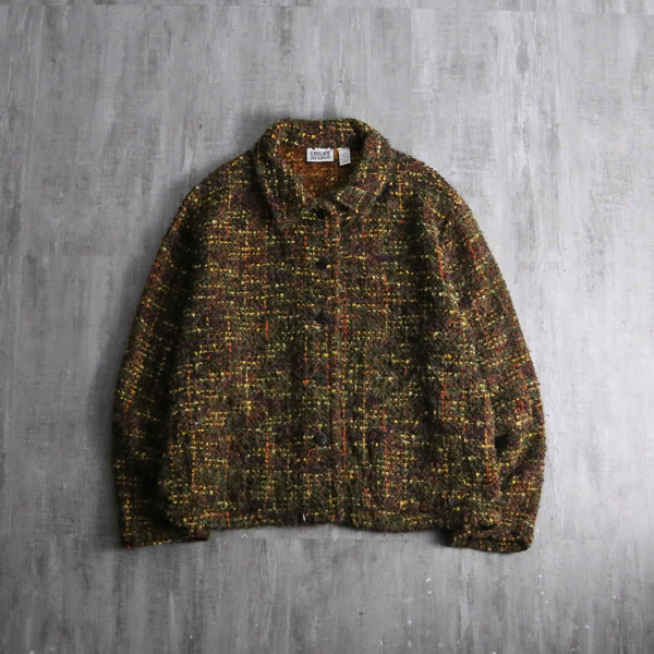 1990s Chico's fancy tweed jacket