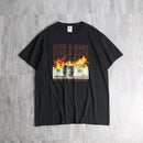 black money burn graphic tee