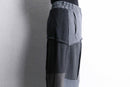 ''Re:make''patchwork wide sweat pants