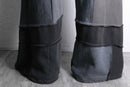 ''Re:make''patchwork wide sweat pants