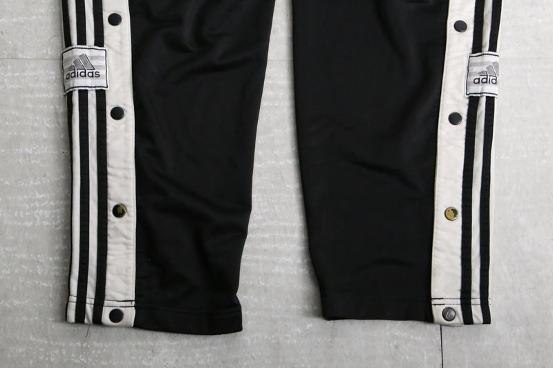 90's "adidas" snap button track pants