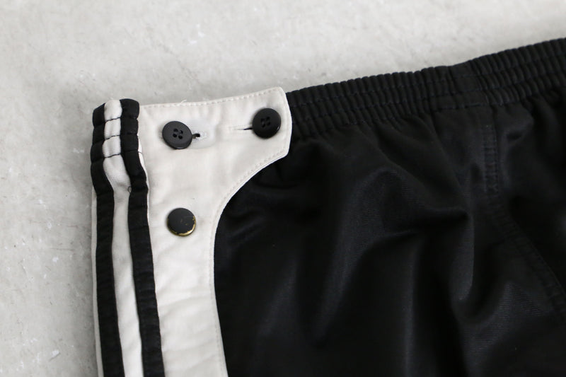 90's "adidas" snap button track pants