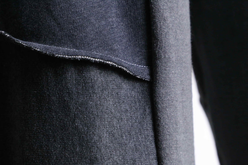 ''Re:make''patchwork wide sweat pants