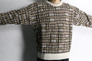 “St.John’s Bay” geometric pattern jacquard knit