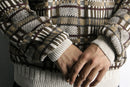 “St.John’s Bay” geometric pattern jacquard knit