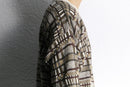 “St.John’s Bay” geometric pattern jacquard knit