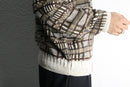 “St.John’s Bay” geometric pattern jacquard knit