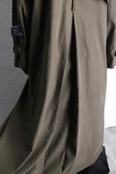 ''Re:make''denim patchwork long coat