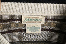 “St.John’s Bay” geometric pattern jacquard knit