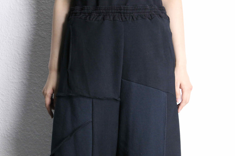 ”Re:make” wide silhouette buggy sweat pants
