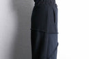 ”Re:make” wide silhouette buggy sweat pants