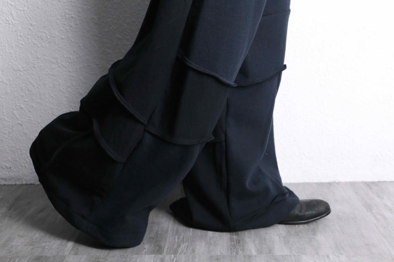 ”Re:make” wide silhouette buggy sweat pants