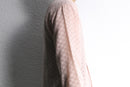 sheer mesh long point collar shirt