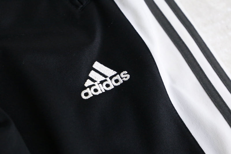 "adidas" snap button track pants