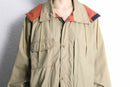 80’s"Eddie Bauer" orange lining nylon mountain jacket
