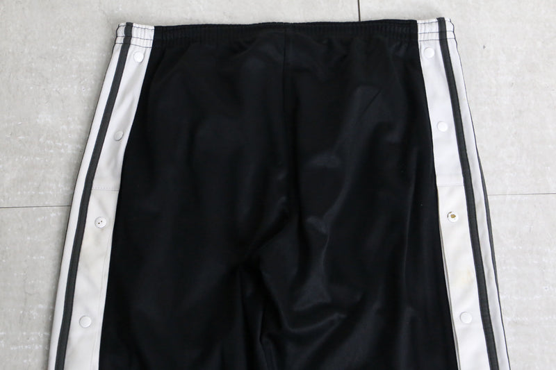 "adidas" snap button track pants