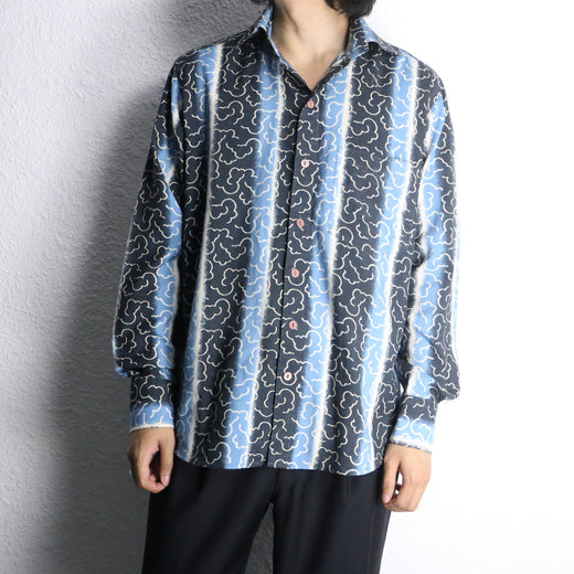 cloud arabesque gradient shirt