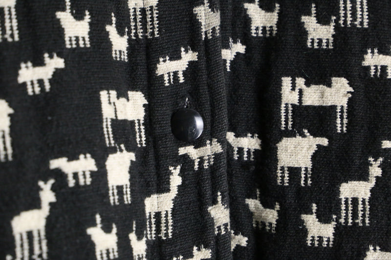 "CHICO'S" animal design gobelin jacket