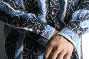 cloud arabesque gradient shirt