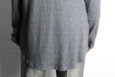 soft waffle loose neck pullover