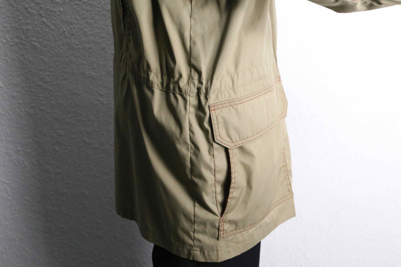 80’s"Eddie Bauer" orange lining nylon mountain jacket