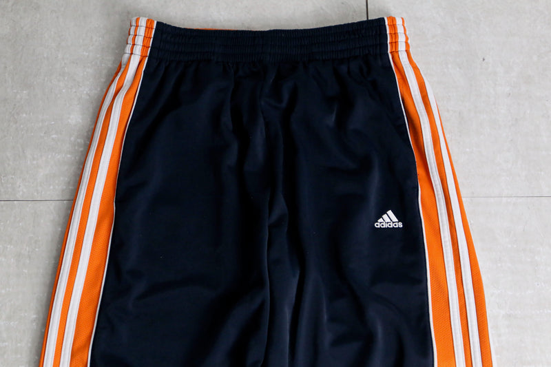 "adidas"orange line track pants