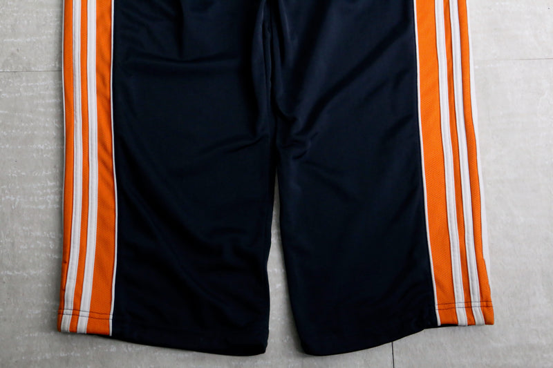 "adidas"orange line track pants