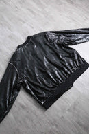 2000s loose sequins blouson