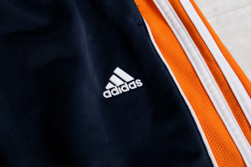 "adidas"orange line track pants