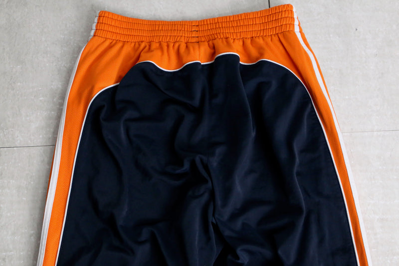 "adidas"orange line track pants