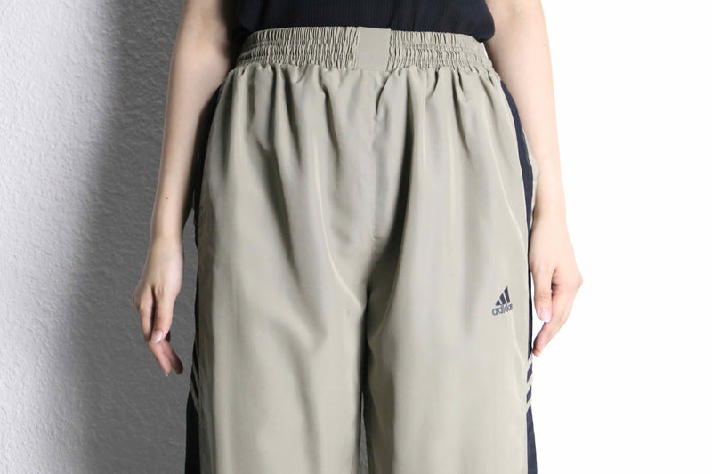 00's adidas beige track pants